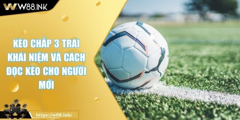 Kèo Chấp 3 Trái Khái Niệm Và Cách Đọc Kèo Cho Người Mới 1 kèo chấp 3 trái